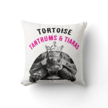 Tortoise Tantrums & Tiaras | Cushion