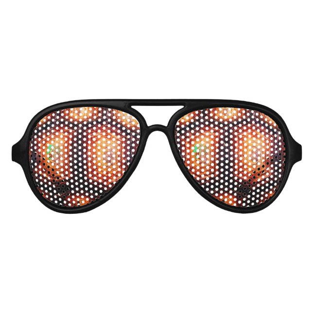 Tortoiseshell Aviator Sunglasses (Front)