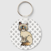 Tortoiseshell Birman / Ragdoll Cute Cat & Paws