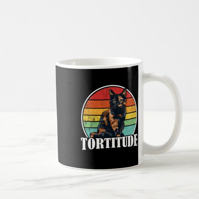 Tortoiseshell Cat  Coffee Mug (Right)