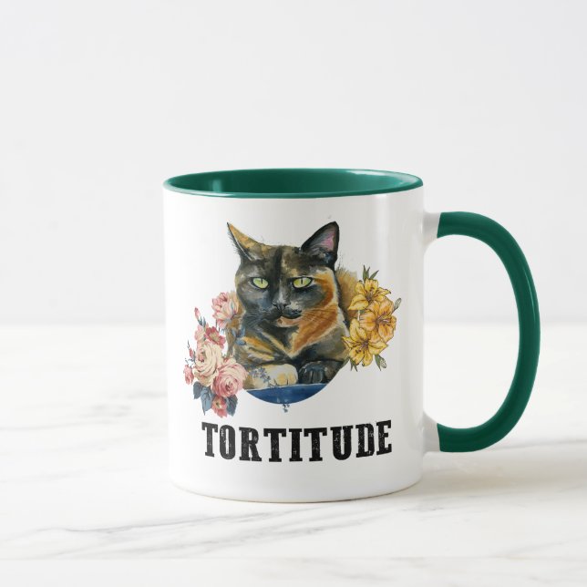 Tortoiseshell cat mug (Right)