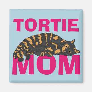TORTOISESHELL CAT TORTIE MOM MAGNET