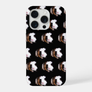 Tortoiseshell Guinea Pig Pattern, iPhone 15 Pro Case