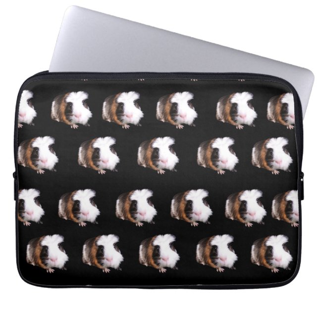 Tortoiseshell Guinea Pigs, Laptop Sleeve (Front)