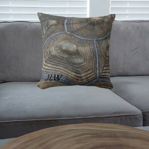 Tortoiseshell Natural Pattern Throw Pillow