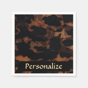 Tortoiseshell Seamless Pattern, Chic TortoiseShell Napkin