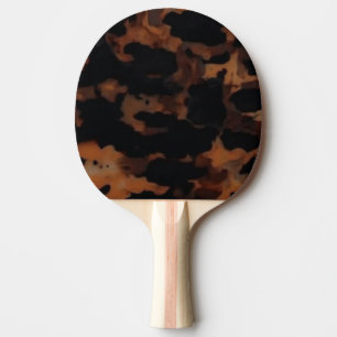 Tortoiseshell Seamless Pattern, Chic TortoiseShell Ping Pong Paddle