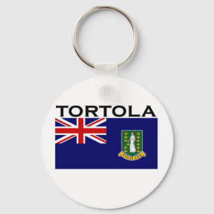 Tortola Keychain