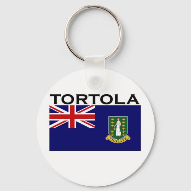 Tortola Keychain (Front)