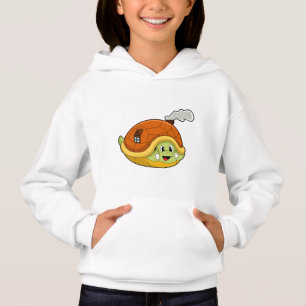 Tortue avec coquille comme maison