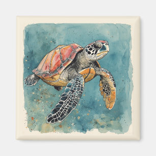 Tortue de mer Magnet