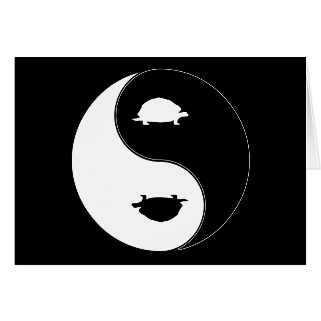 Tortue de Yin Yang (Devant horizontal)