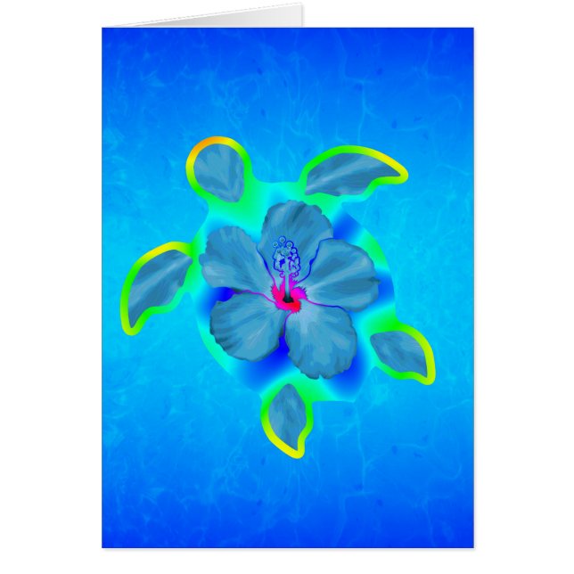 Tortue et ketmie tropicales de Honu (Devant)