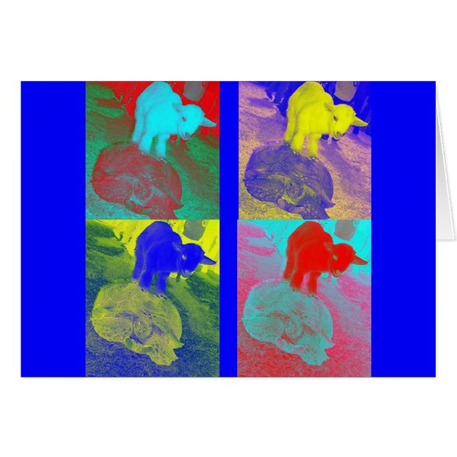 Tortue et la chèvre (Devant horizontal)