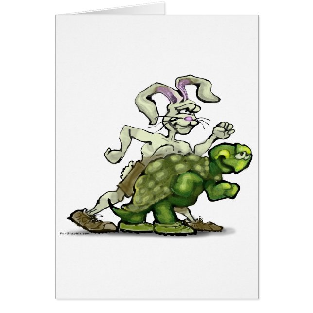 Tortue et lièvre (Devant)