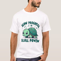 Tortue Lente - T-shirt Animaux Drôle Motivant