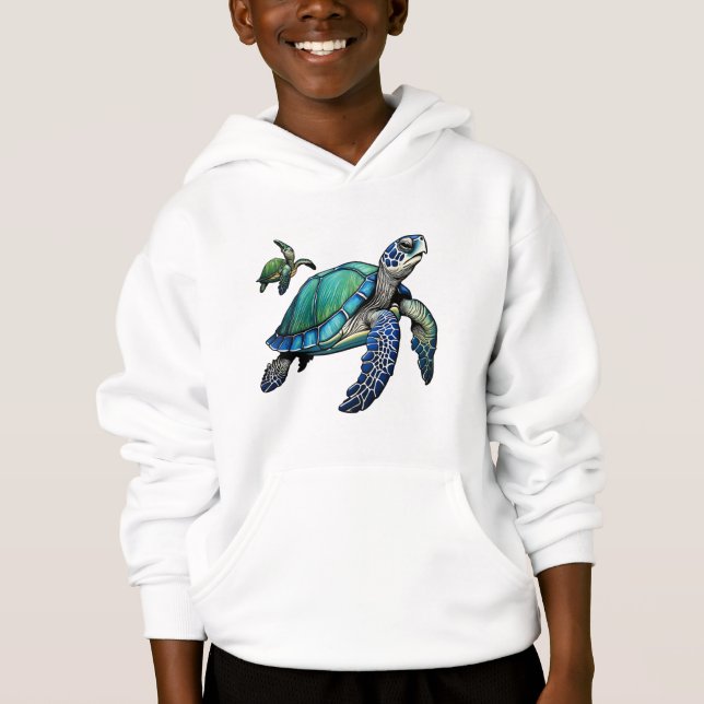 TORTUE MARINE DE L'OCÉAN (Devant)