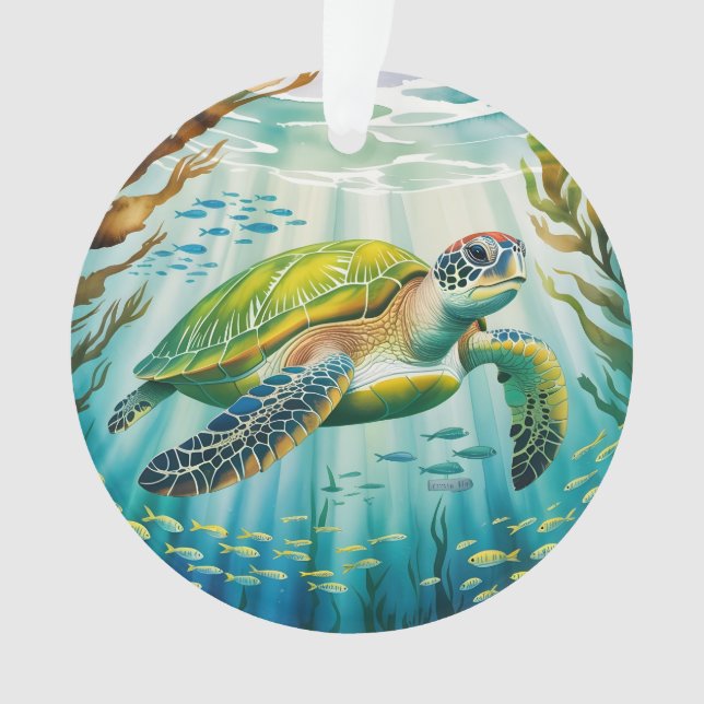 Tortue peinte (devant)