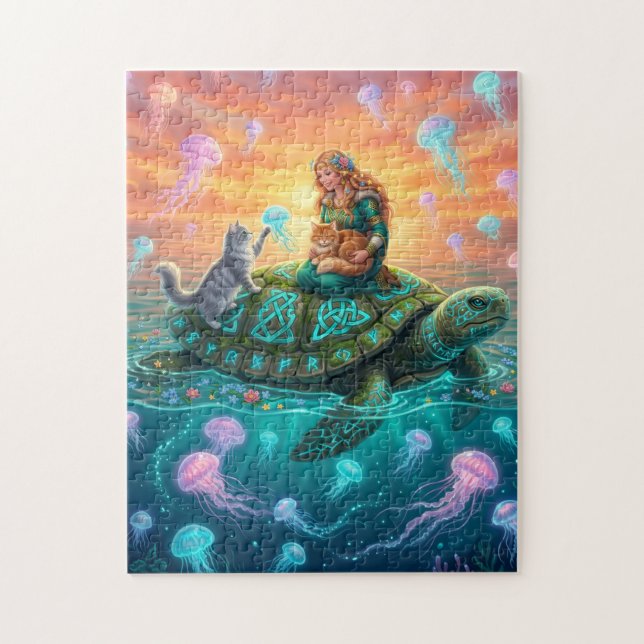 tortue puzzle (Vertical)
