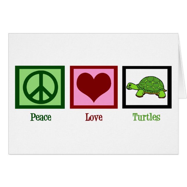 Tortues de paix (Devant horizontal)