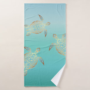 Tortues de turquoise d'or