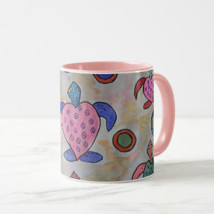 Tortues et cercles Mug