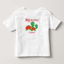 Tortues personnalisées T-shirt Big Brother