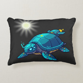 Tortuga Futurista Accent Pillow