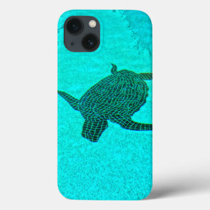 Tortuga Turtle Mosaic on Sanibel Island Florida iPhone 13 Case