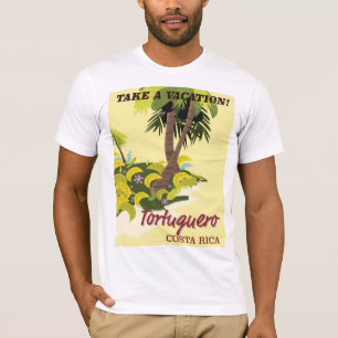 Tortuguero, Costa Rica vintage travel poster T-Shirt
