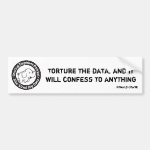 Torture data for fun and profit bumper sticker