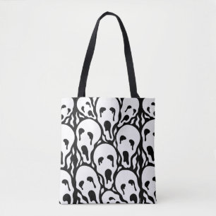 Tortured Souls Weird Horror Artwork Tote Bag