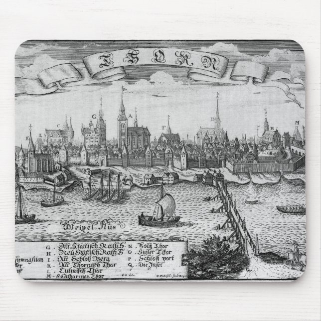 Torun, Poland Mouse Pad (Front)