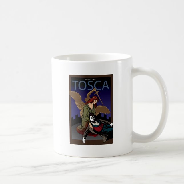 Tosca, Opera Coffee Mug (Right)