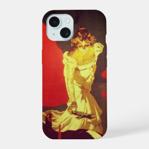 Tosca original poster, detail (Giacomo Puccini) iPhone 15 Case