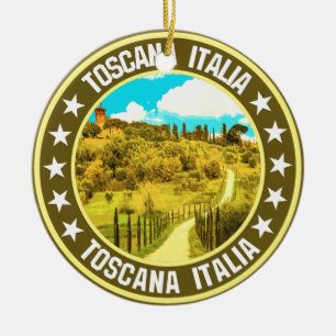 Toscana ceramic ornament