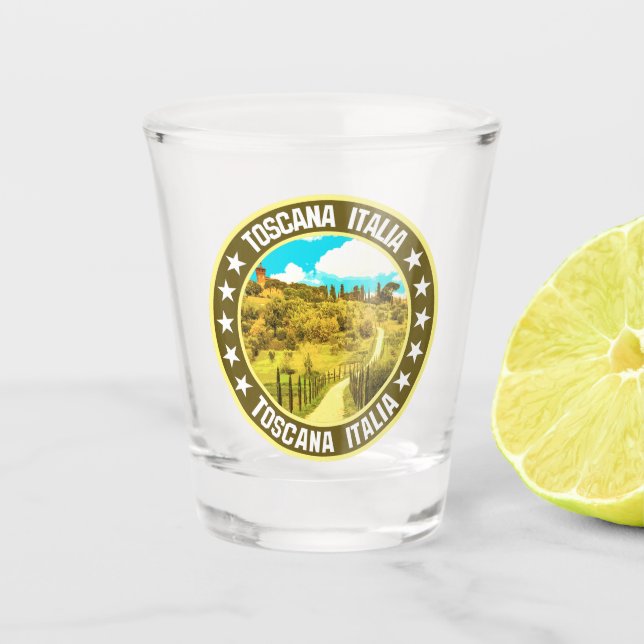 Toscana                                            shot glass (Front)