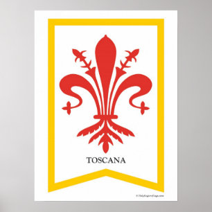 Toscana Tuscany Italy Poster