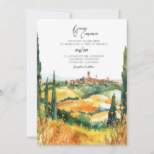 Toscane Italie Invitation destination Mariage