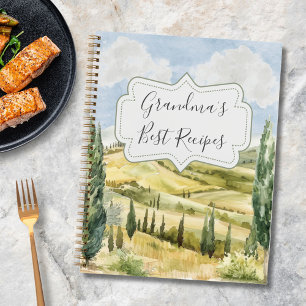 Toscane Italie Nature Livre de recettes personnali