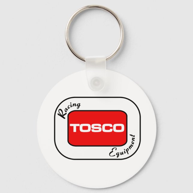 TOSCO Racing Equipment Keychain (Front)
