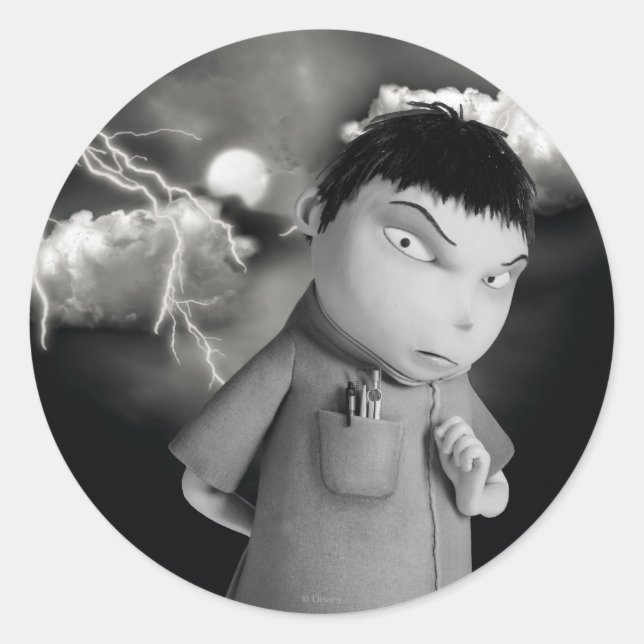 Toshiaki Classic Round Sticker (Front)