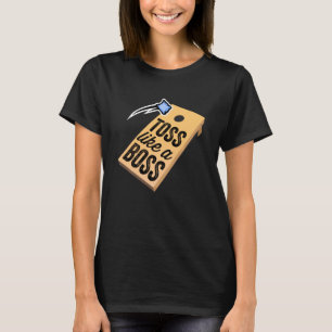 Toss Like A Boss Funny Cornhole Tournamen For Team T-Shirt