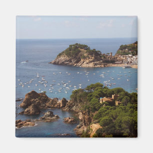 TOSSA DE MAR. Town located in the Costa Brava. Magnet