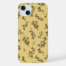 Tossed Floral Wildflowers on Jonquil Yellow