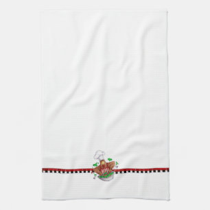 Tossing Salad Kitchen Towel