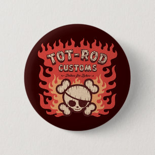 Tot Rod Customs 2 Inch Round Button