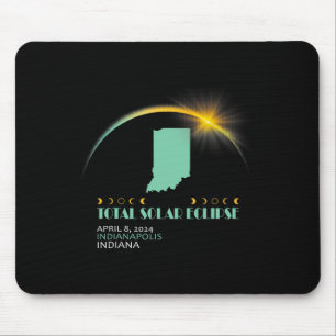Total 2024 Solar Eclipse 2024 040824 V1 Mouse Pad