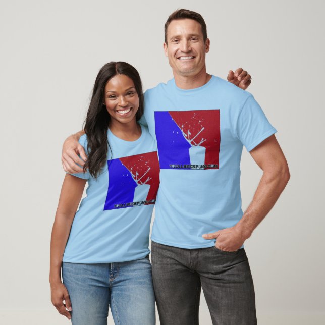 Total Beer Pong Long Sleeve Raglan T-Shirt (Unisex)