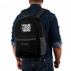 Total black | Personalized Corporate Logo and Text